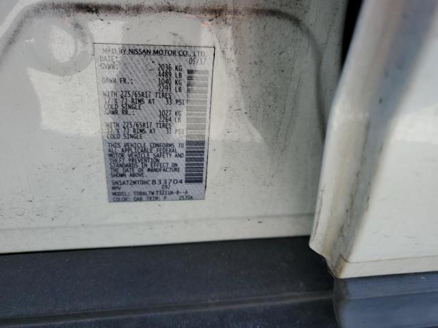 Photo 14 from auction – 2017 NISSAN ROGUE S with VIN 5N1AT2MT0HC833704