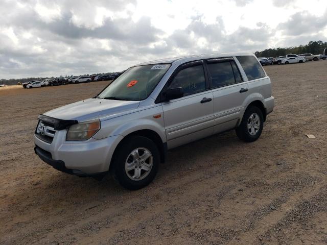 HONDA PILOT LX 2007 with VIN 5FNYF28107B014065 - Photo from auction