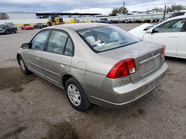 Photo 2 from auction – 2003 HONDA CIVIC LX with VIN 2HGES16573H561659