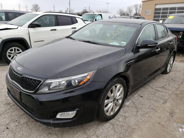 KIA OPTIMA LX 2015 with VIN KNAGM4A76F5617465 - Photo from auction