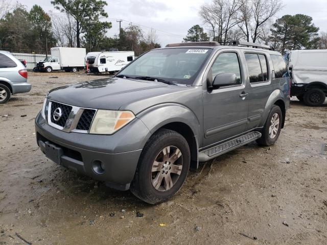 NISSAN PATHFINDER 2006 with VIN 5N1AR18U86C663195 - Photo from auction