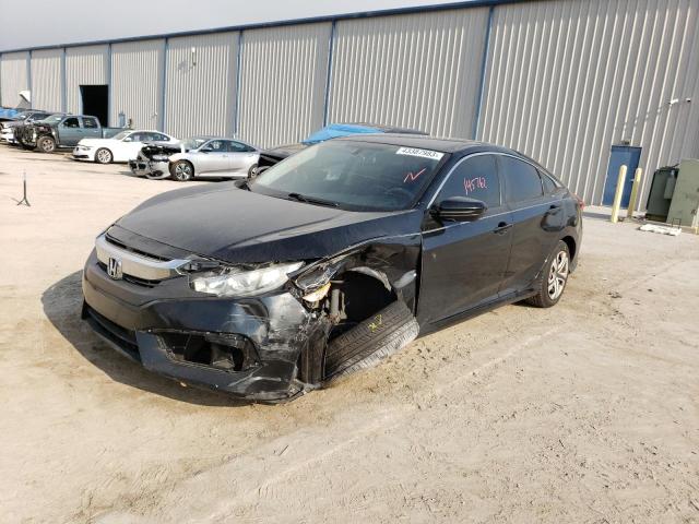 HONDA CIVIC LX 2018 with VIN 19XFC2F5XJE033371 - Photo from auction
