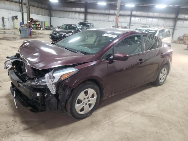 KIA FORTE LX 2018 with VIN 3KPFK4A71JE179763 - Photo from auction