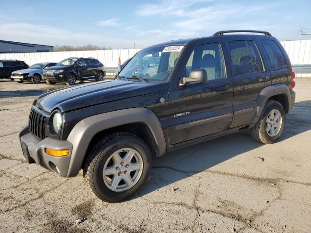 JEEP LIBERTY SP 2004 with VIN 1J4GL48K14W243123 - Photo from auction