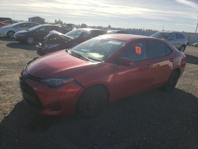 TOYOTA COROLLA L 2017 with VIN 5YFBURHE2HP691163 - Photo from auction