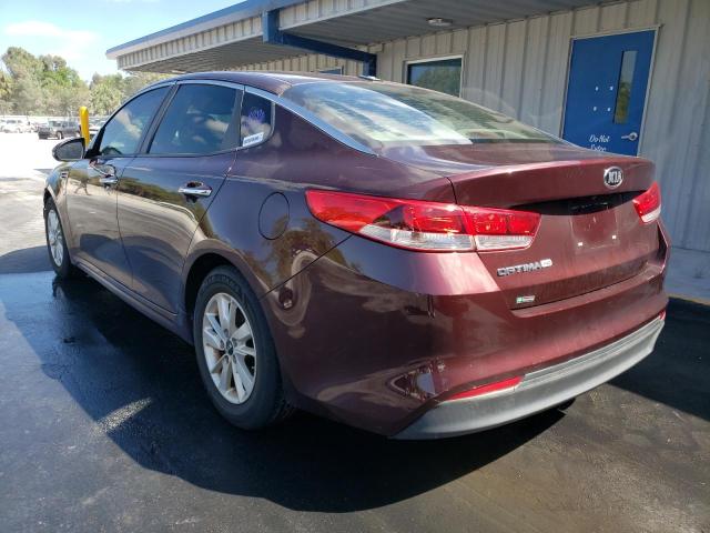 Photo 2 from auction – 2016 KIA OPTIMA LX with VIN 5XXGT4L3XGG028545