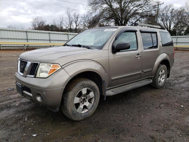 NISSAN PATHFINDER 2005 with VIN 5N1AR18W85C728871 - Photo from auction