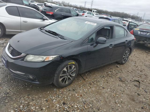 HONDA CIVIC EXL 2013 with VIN 19XFB2F92DE033519 - Photo from auction