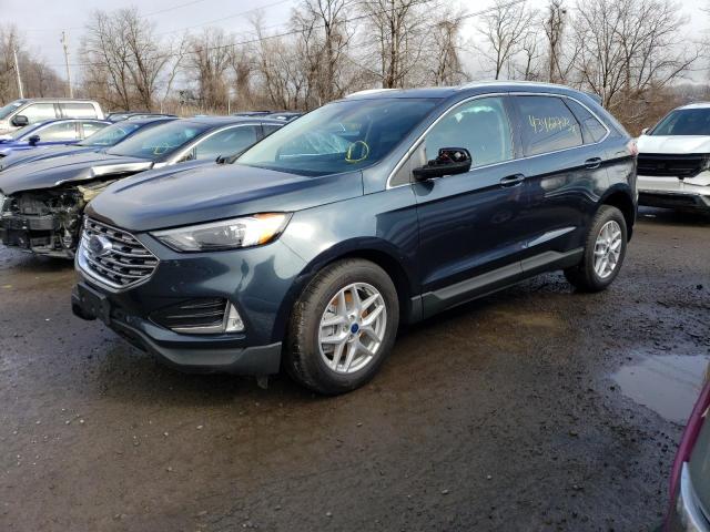 FORD EDGE SEL 2022 with VIN 2FMPK4J93NBB17280 - Photo from auction
