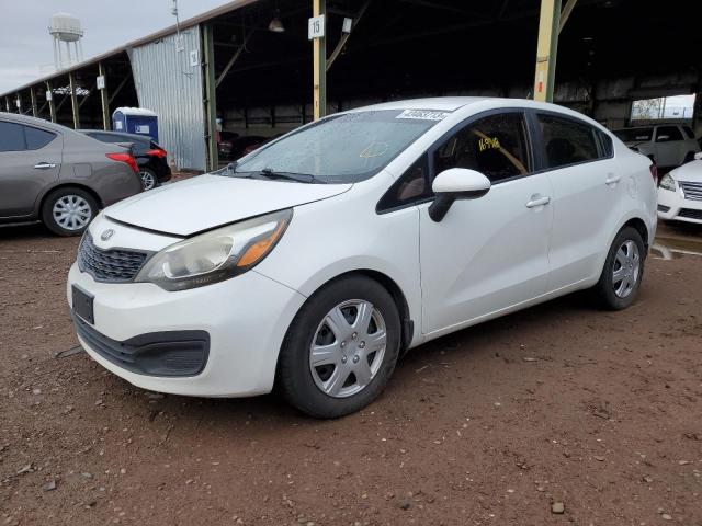KIA RIO LX 2013 with VIN KNADM4A30D6307321 - Photo from auction