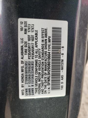 Photo 14 from auction – 2013 HONDA ODYSSEY LX with VIN 5FNRL5H29DB010664