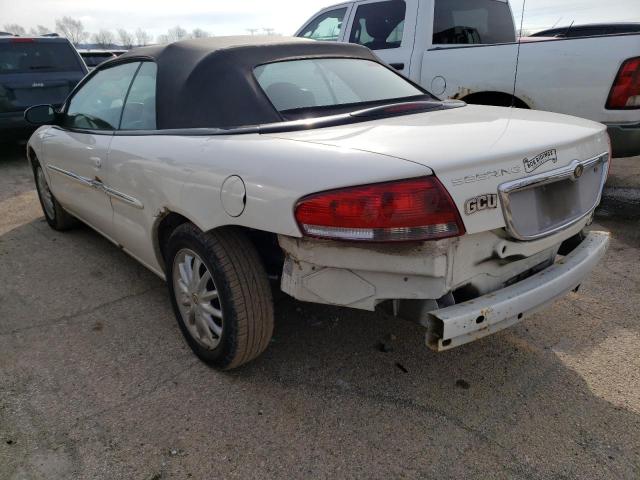 Photo 2 from auction – 2002 CHRYSLER SEBRING LX with VIN 1C3EL55R22N309366