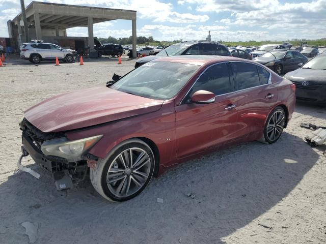Photo 1 from auction – 2014 INFINITI Q50 BASE with VIN JN1BV7AP0EM673047