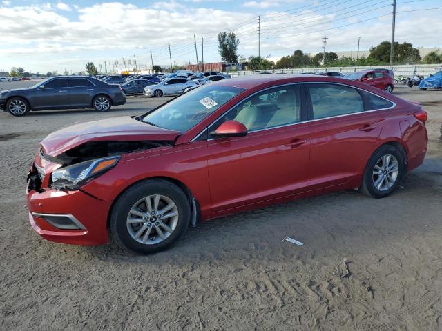 HYUNDAI SONATA SE 2017 with VIN 5NPE24AF5HH450056 - Photo from auction