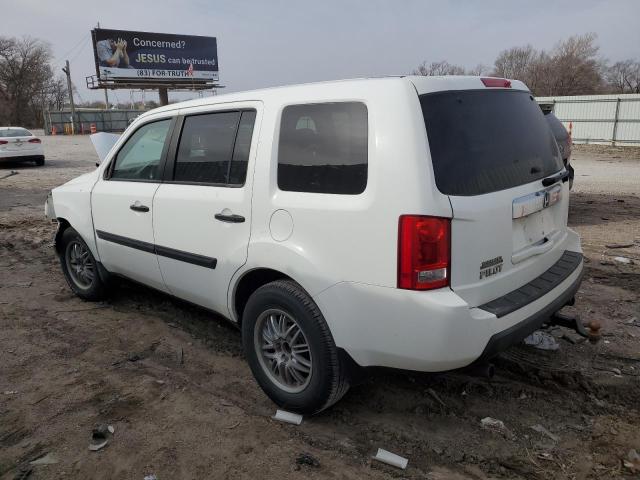 Photo 2 from auction – 2009 HONDA PILOT LX with VIN 5FNYF38279B023489