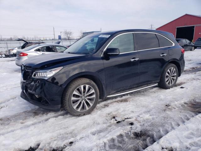 ACURA MDX 2014 with VIN 5FRYD4H26EB505343 - Photo from auction