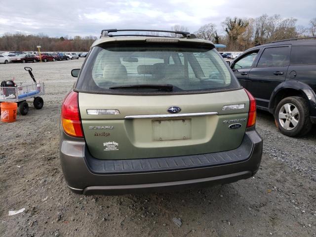 Photo 6 from auction – 2007 SUBARU LEGACY OUT with VIN 4S4BP86C674300841