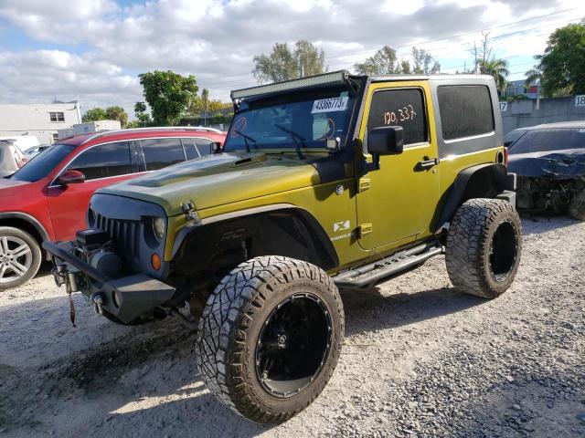 JEEP WRANGLER X 2008 with VIN 1J4FA24168L534730 - Photo from auction