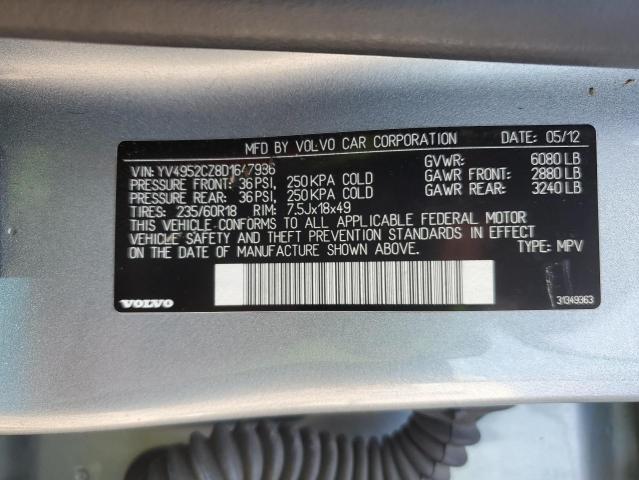 Photo 14 from auction – 2013 VOLVO XC90 3.2 with VIN YV4952CZ8D1647936