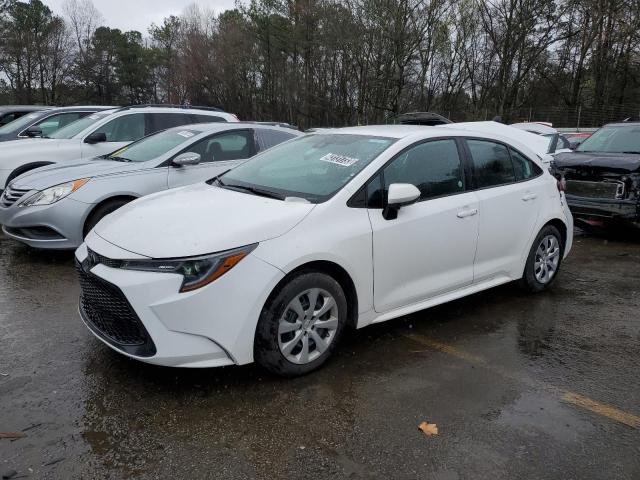 TOYOTA COROLLA LE 2022 with VIN 5YFEPMAE7NP293296 - Photo from auction