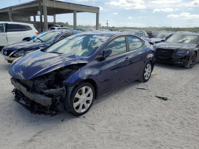 HYUNDAI ELANTRA GL 2012 with VIN 5NPDH4AE9CH110841 - Photo from auction