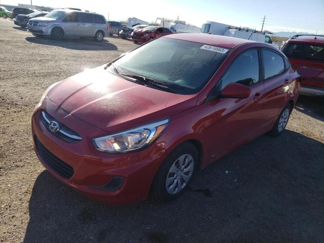 HYUNDAI ACCENT SE 2017 with VIN KMHCT4AE2HU312312 - Photo from auction