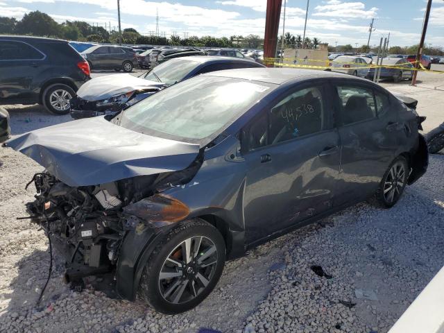 NISSAN VERSA SV 2021 with VIN 3N1CN8EV0ML837747 - Photo from auction