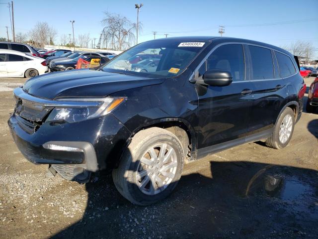 HONDA PILOT LX 2020 with VIN 5FNYF5H13LB022429 - Photo from auction