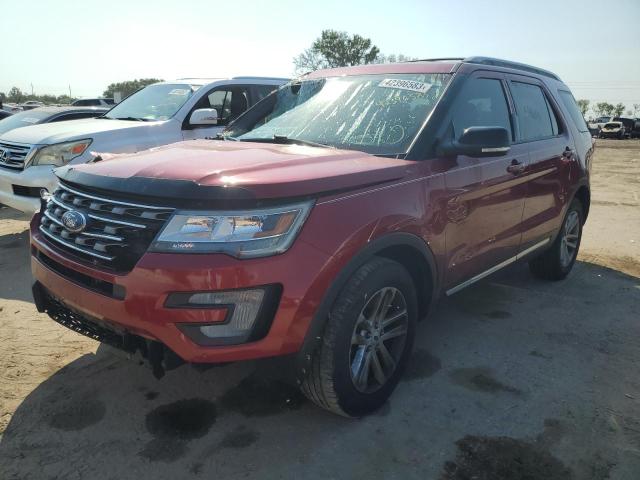 FORD EXPLORER X 2017 with VIN 1FM5K7DH7HGC45210 - Photo from auction