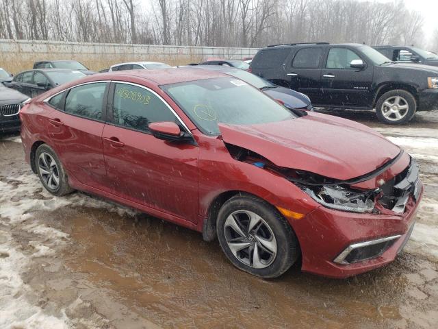Photo 4 from auction – 2019 HONDA CIVIC LX with VIN 19XFC2F6XKE022011