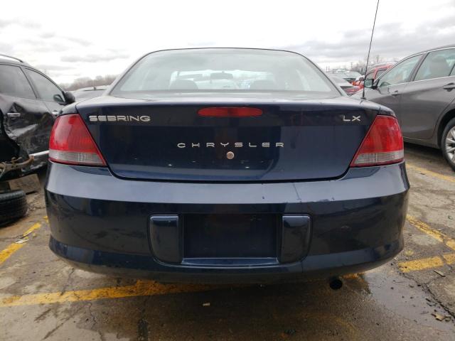 Photo 6 from auction – 2002 CHRYSLER SEBRING LX with VIN 1C3EL46X22N225152
