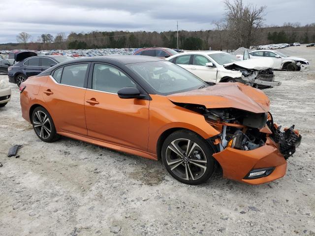 Photo 4 from auction – 2022 NISSAN SENTRA SR with VIN 3N1AB8DV2NY315255