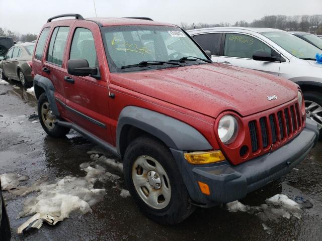 Photo 4 from auction – 2007 JEEP LIBERTY SP with VIN 1J4GL48K07W701769