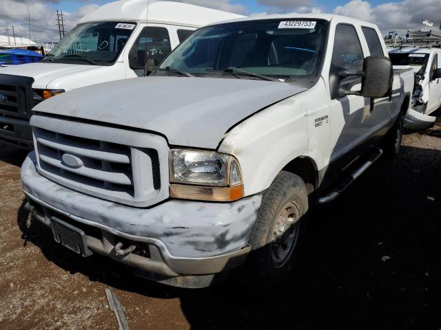 FORD F250 SUPER 2003 with VIN 1FTNW20P03EC38161 - Photo from auction