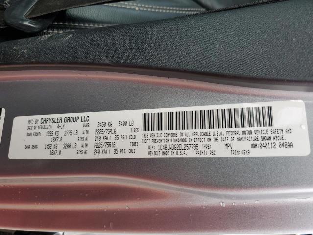 Photo 14 from auction – 2014 JEEP WRANGLER U with VIN 1C4BJWDG2EL257795