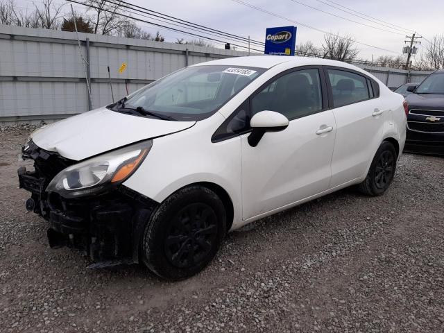 KIA RIO LX 2015 with VIN KNADM4A37F6484290 - Photo from auction