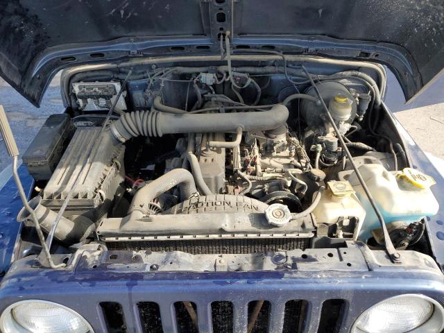 Photo 12 from auction – 2004 JEEP WRANGLER X with VIN 1J4FA39S44P774305