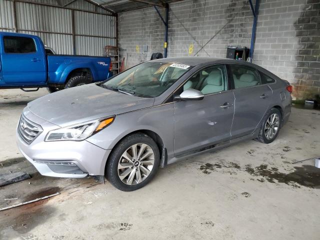 HYUNDAI SONATA SPO 2016 with VIN 5NPE34AF9GH408596 - Photo from auction