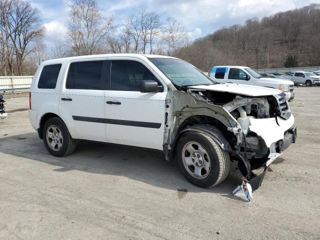 Photo 4 from auction – 2012 HONDA PILOT LX with VIN 5FNYF3H28CB043788
