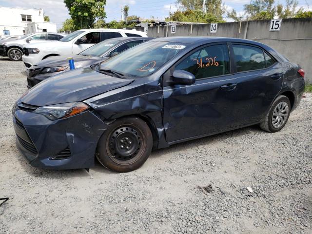 TOYOTA COROLLA L 2018 with VIN 2T1BURHE9JC062795 - Photo from auction