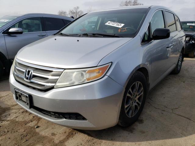 HONDA ODYSSEY EX 2011 with VIN 5FNRL5H4XBB045339 - Photo from auction