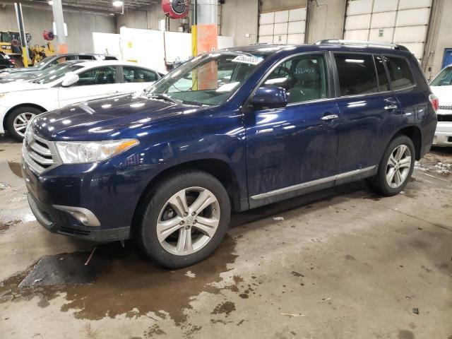 TOYOTA HIGHLANDER 2013 with VIN 5TDDK3EH4DS265051 - Photo from auction
