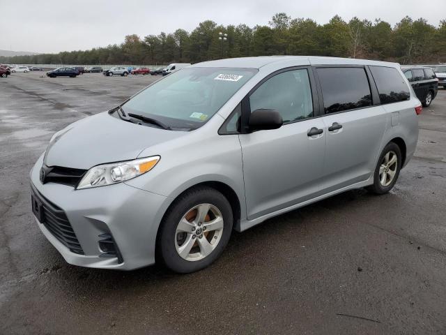 TOYOTA SIENNA L 2020 with VIN 5TDZZ3DCXLS078676 - Photo from auction