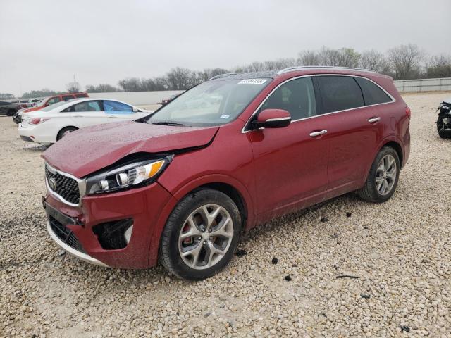 KIA SORENTO SX 2017 with VIN 5XYPK4A56HG205015 - Photo from auction