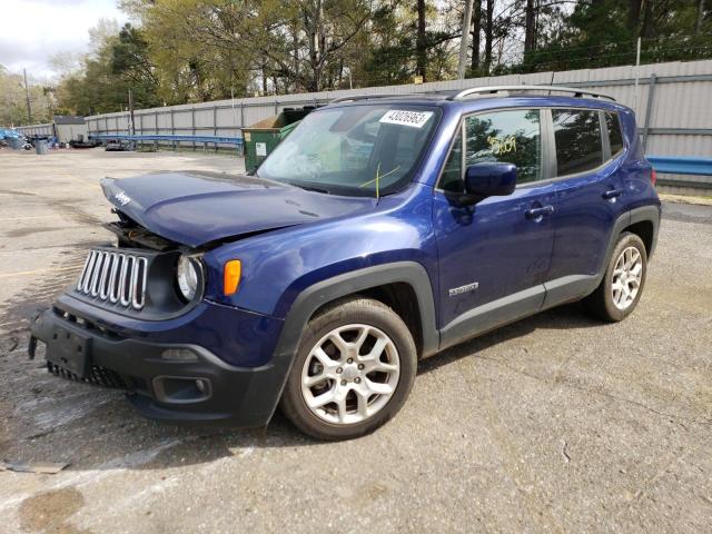 JEEP RENEGADE L 2018 with VIN ZACCJABB3JPJ62888 - Photo from auction