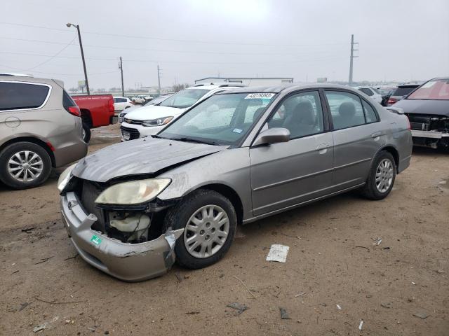 Photo 1 from auction – 2005 HONDA CIVIC LX with VIN JHMES16505S005718