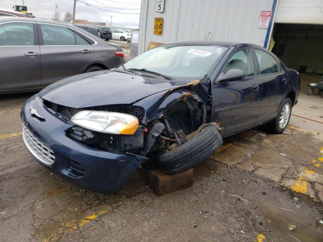 CHRYSLER SEBRING LX 2002 with VIN 1C3EL46X22N225152 - Photo from auction