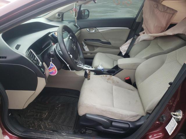 Photo 7 from auction – 2014 HONDA CIVIC EX with VIN 19XFB2F89EE210950