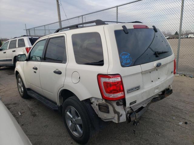 Photo 2 from auction – 2011 FORD ESCAPE XLT with VIN 1FMCU0DG8BKA66274