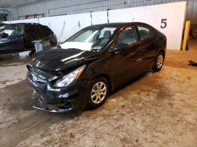 HYUNDAI ACCENT GLS 2014 with VIN KMHCT4AE4EU701271 - Photo from auction
